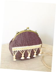 小雅原创 素麻流苏与口金布包的文艺复兴